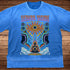 Chakra Vision - Ultra - Heavyweight Vintage Washed Oversized T-Shirt - 300 GSM (Front design) - Phantasmagorical