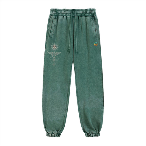 Inner Alchemy - Snow Wash Heavyweight Jogger Sweatpants (NEW)