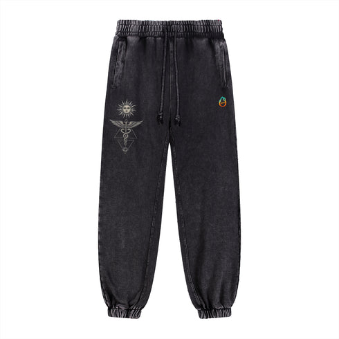 Inner Alchemy - Snow Wash Heavyweight Jogger Sweatpants (NEW)