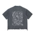 Embrace the Chaos - Snow Wash Raw-Hem Boxy T-shirt - Phantasmagorical X Patakota Collab