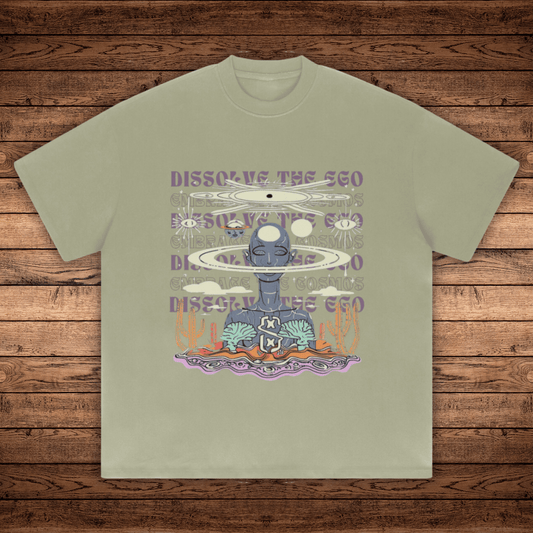 Dissolve The Ego - Absurdly Heavyweight Relaxed Fit T-shirt (425 GSM) - Phantasmagorical