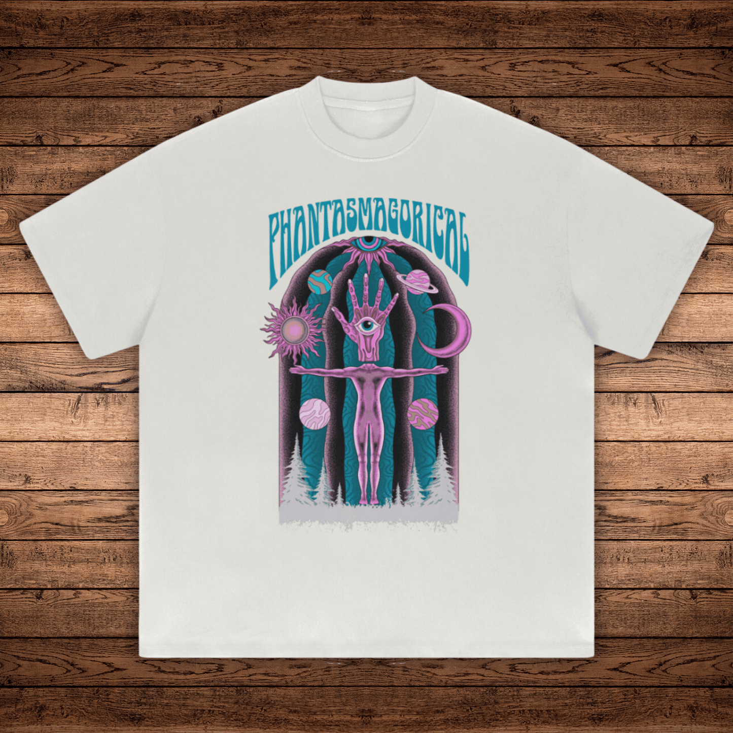 Higher State - Absurdly Heavyweight Relaxed Fit T-shirt (425 GSM) - Phantasmagorical