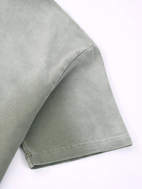 Macrodose - Ultra-Heavyweight Vintage Washed Oversized T-Shirt - 300 GSM