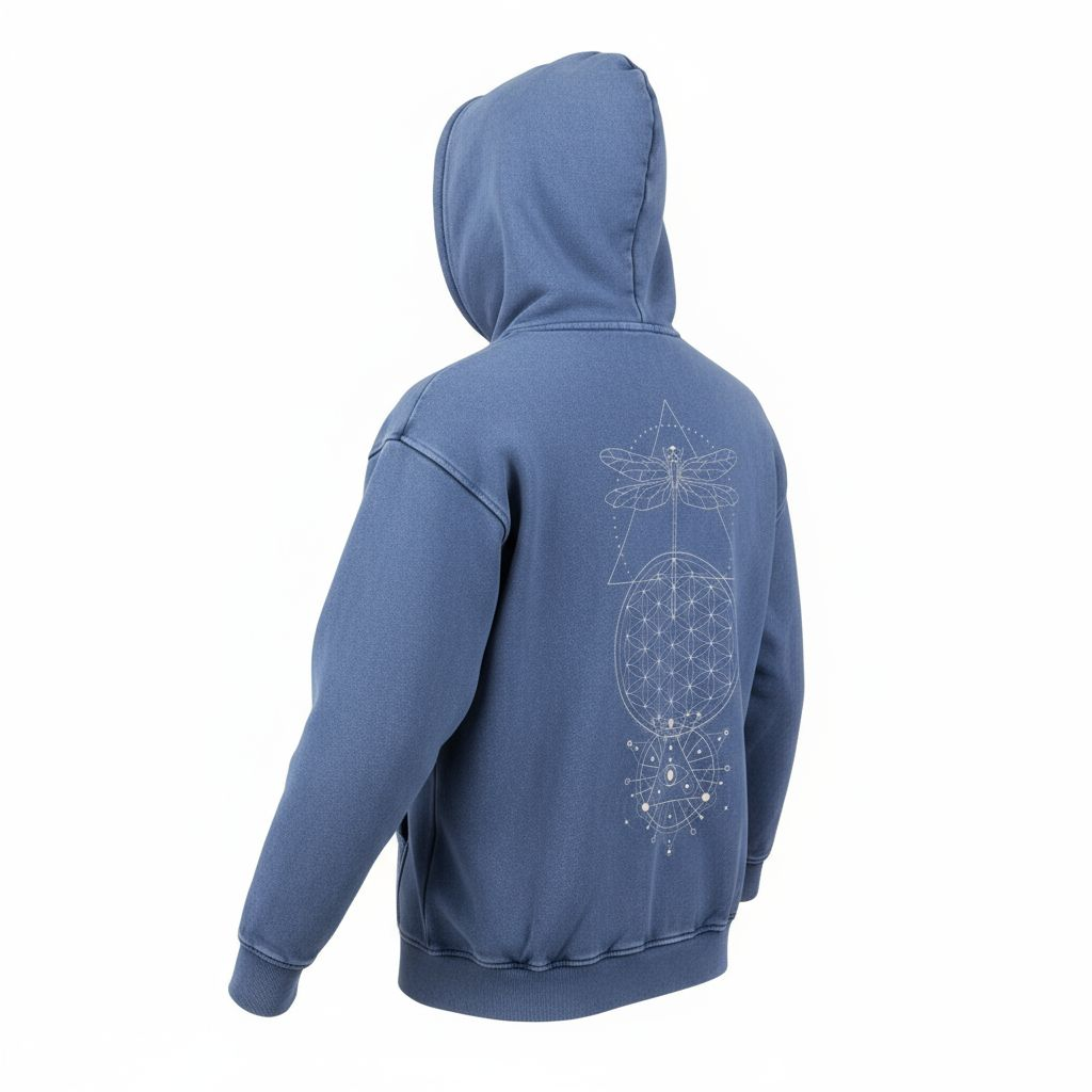 Existential - Oversize Fleeced Hoodie