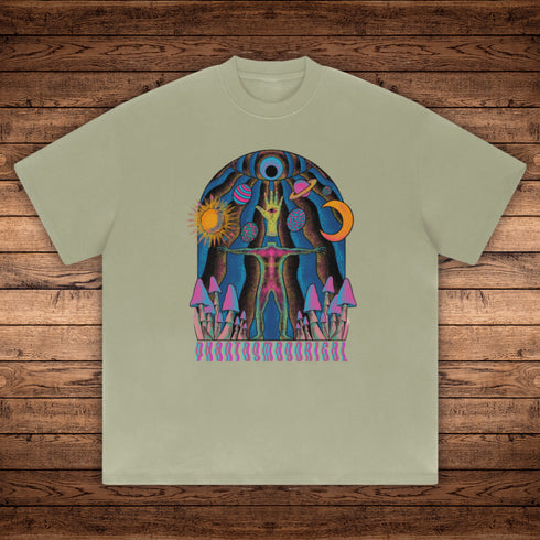 Self Actualized - Absurdly Heavyweight Relaxed Fit T-shirt (425 GSM) - Phantasmagorical