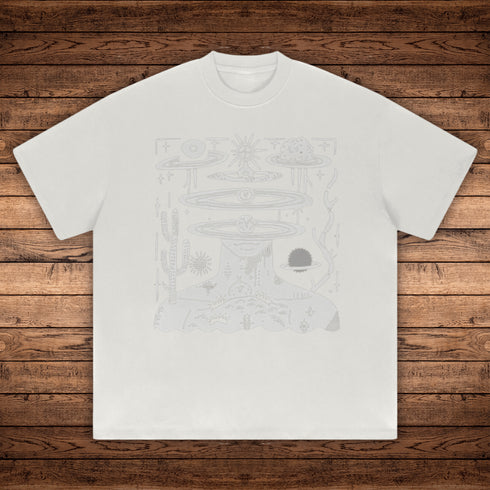 Spaced Out - Absurdly Heavyweight Relaxed Fit T-shirt - Phantasmagorical