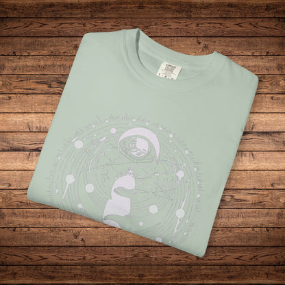 Cosmic Connection - Unisex Garment-Dyed T-shirt