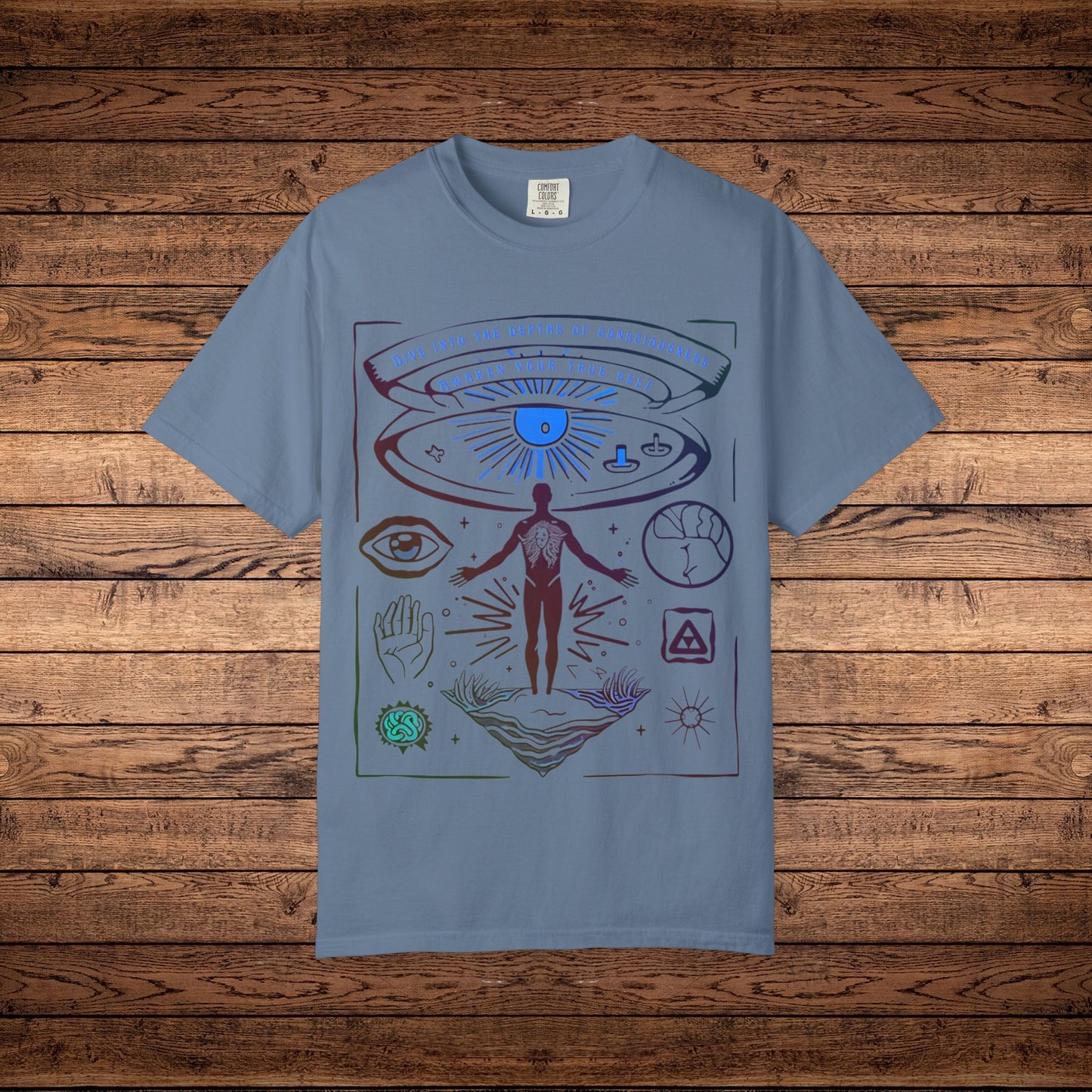 Awaken Your True Self - Unisex Garment-Dyed T-shirt