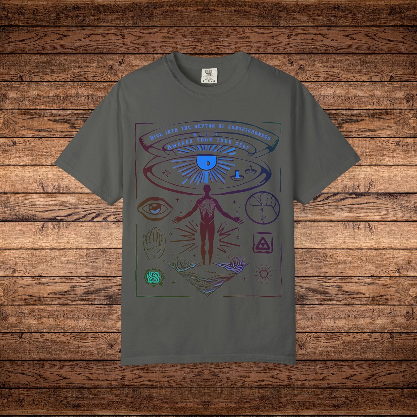 Awaken Your True Self - Unisex Garment-Dyed T-shirt