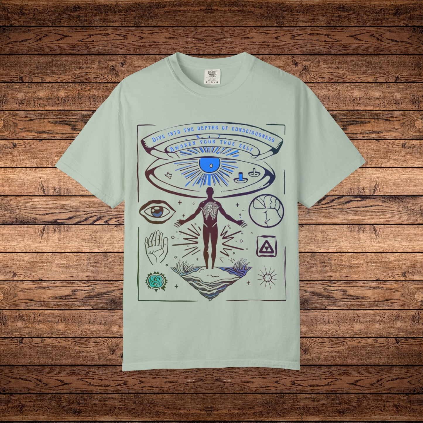 Awaken Your True Self - Unisex Garment-Dyed T-shirt