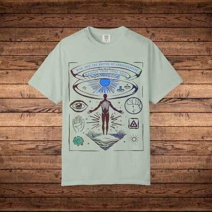 Awaken Your True Self - Unisex Garment-Dyed T-shirt