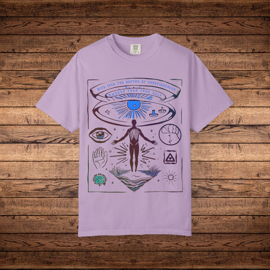 Awaken Your True Self - Unisex Garment-Dyed T-shirt
