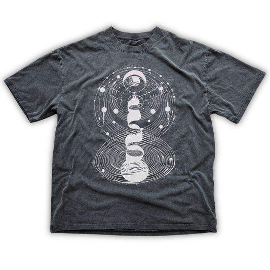 Cosmic Connection - Fluffy Vintage Heavyweight T-Shirt
