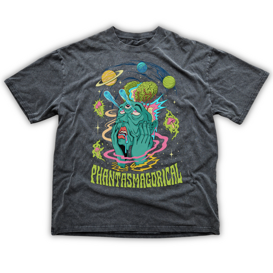 Intergalactic Mindmelt - Fluffy Vintage Heavyweight T-Shirt