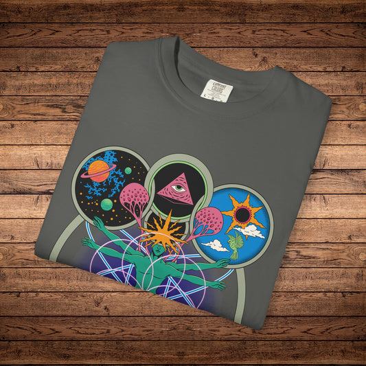 Connectedness - Unisex Garment-Dyed T-shirt