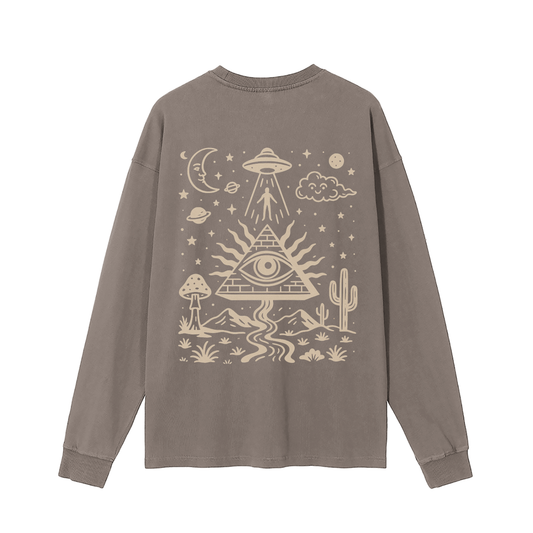 Mystic Signal - Vintage Washed Long Sleeve T-Shirt