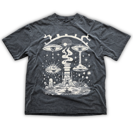 Paradoxical Perspective - Fluffy Vintage Heavyweight T-Shirt