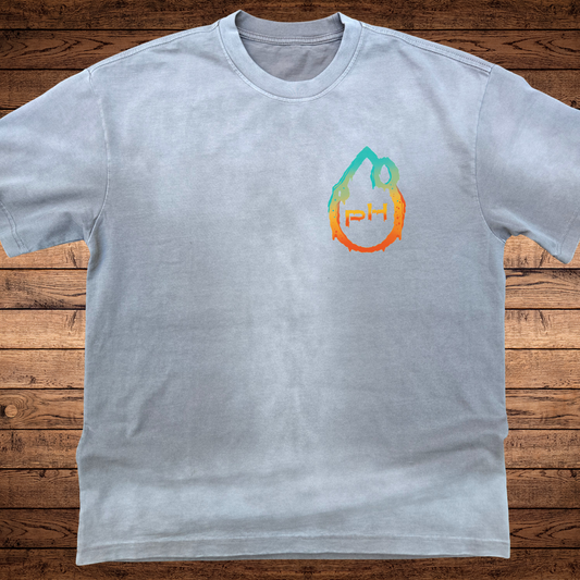 Open Your Mind 2.0 - Ultra-Heavyweight Vintage Washed Oversized T-Shirt - 300 GSM