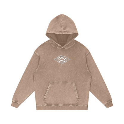 Embrace The Chaos - Snow Washed Loose Cotton Hoodie - Patakota X Phantsmagorical Special Edition Collab