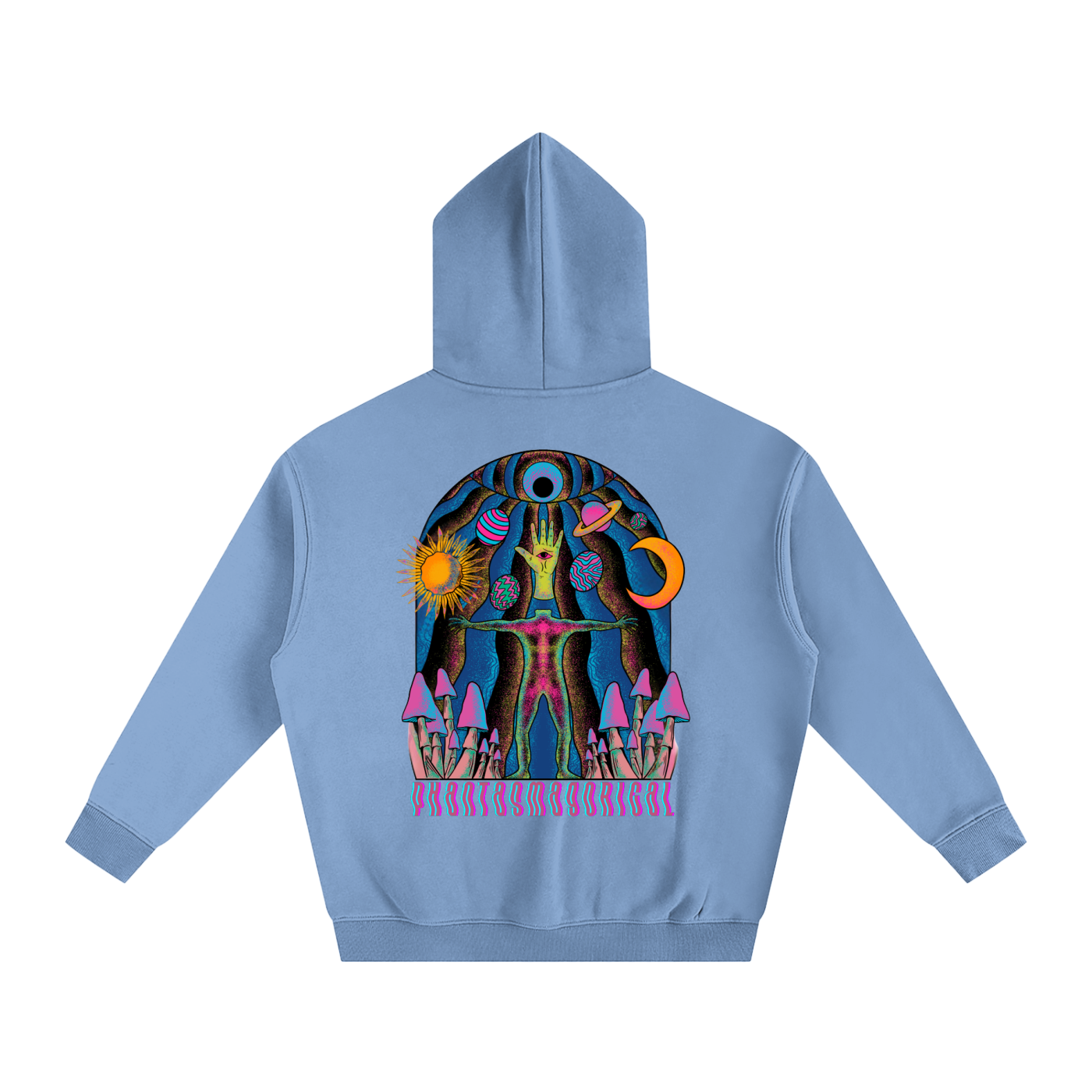 Self Actualized - Oversize Fleeced Hoodie