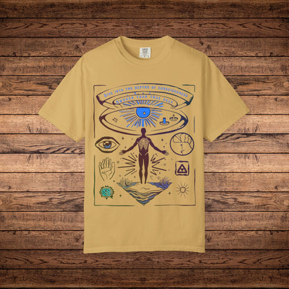 Awaken Your True Self - Unisex Garment-Dyed T-shirt