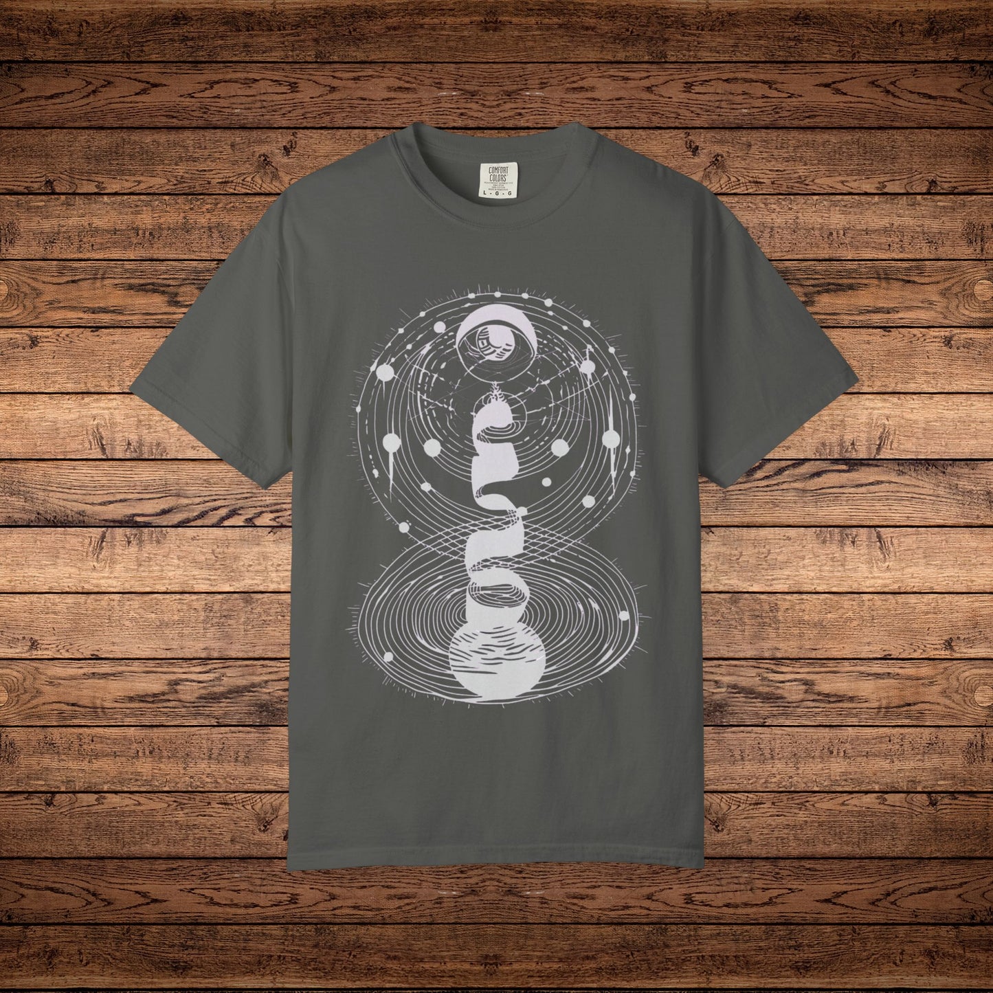 Cosmic Connection - Unisex Garment-Dyed T-shirt