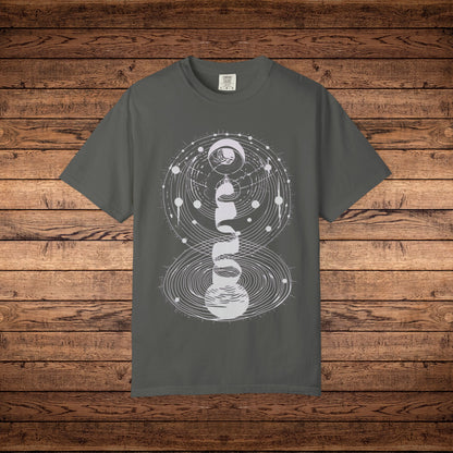 Cosmic Connection - Unisex Garment-Dyed T-shirt