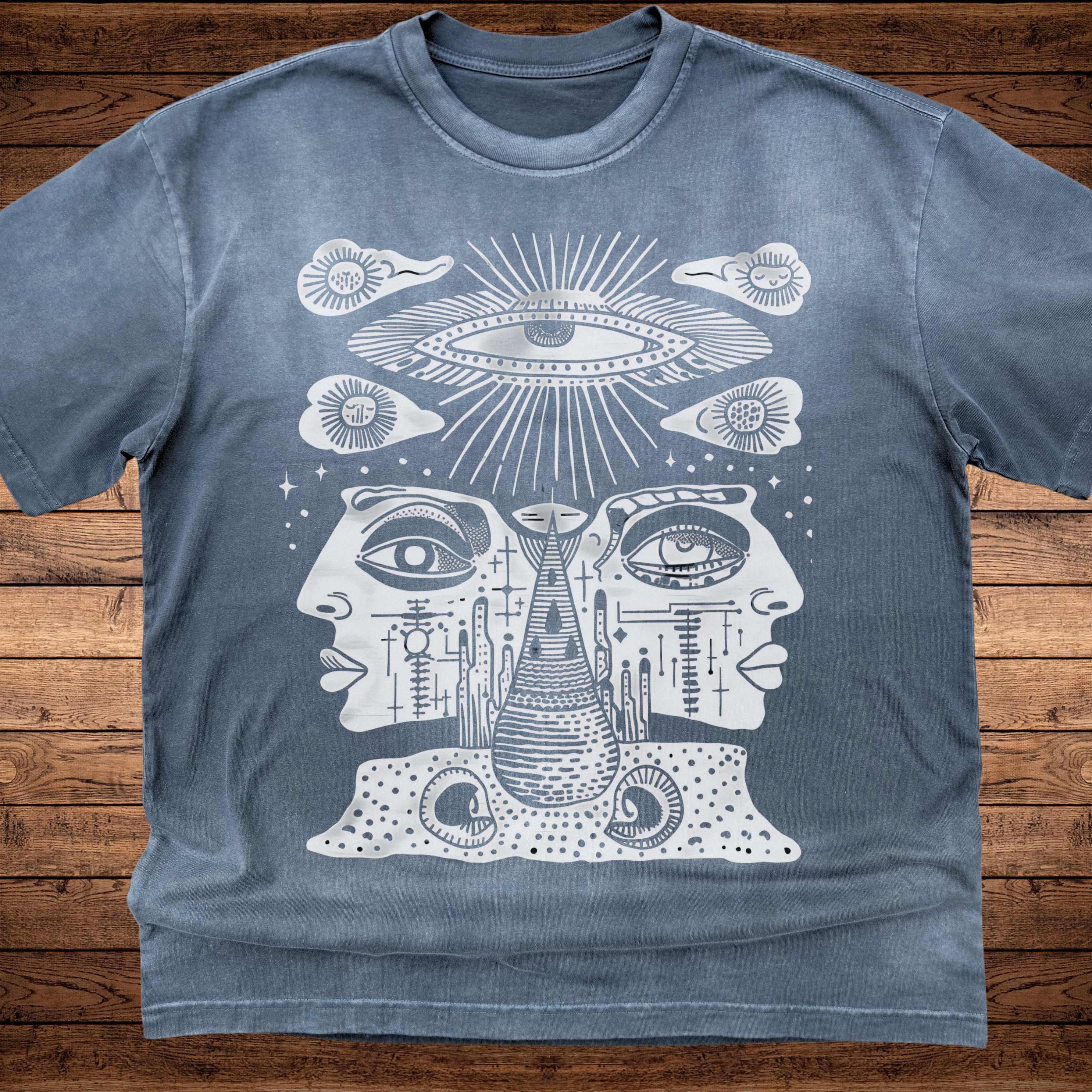 ★GRAILZ★2025SS 新作★VISION WASHED T-SHIRTS★2色 MUSINSA | GRAILZ VISION WASHED T-SHIRTS [WASHED BLACK]