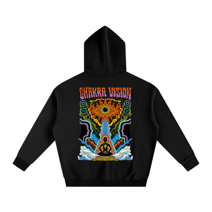 Chakra Vision - Oversize Fleeced Hoodie