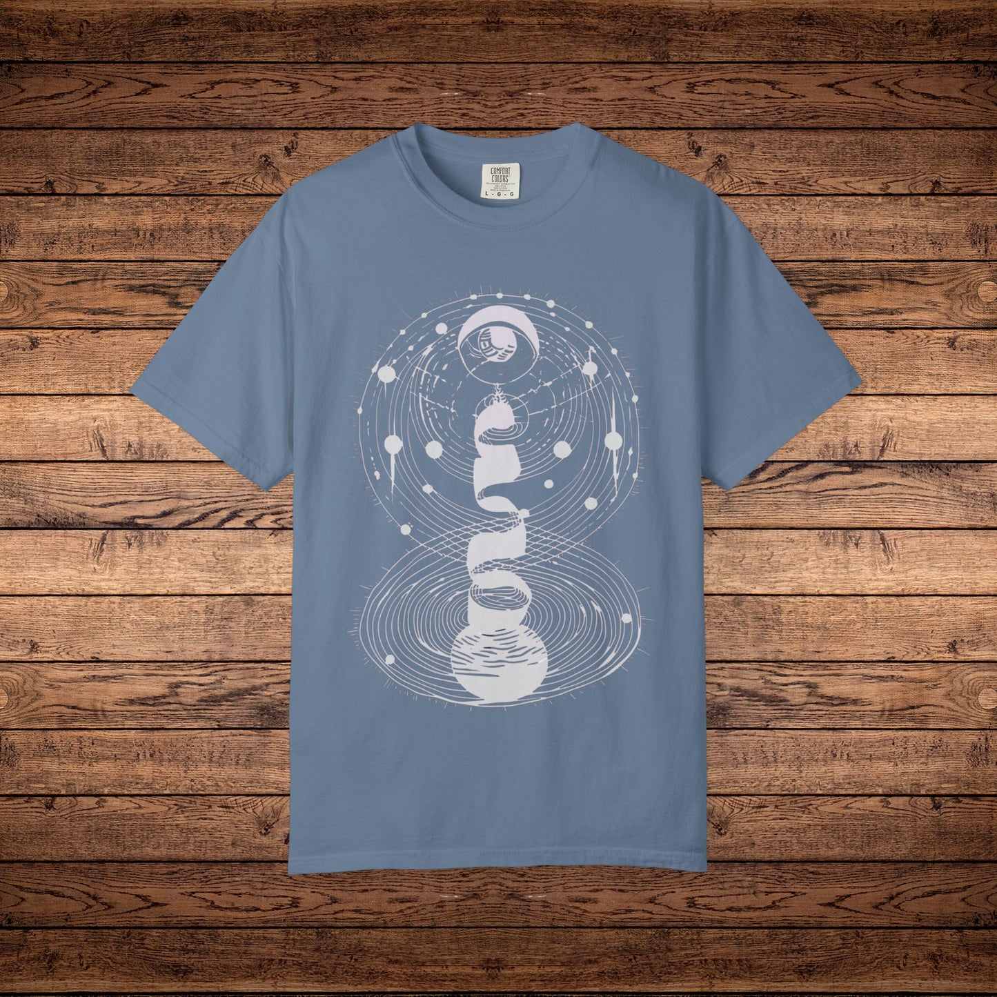 Cosmic Connection - Unisex Garment-Dyed T-shirt