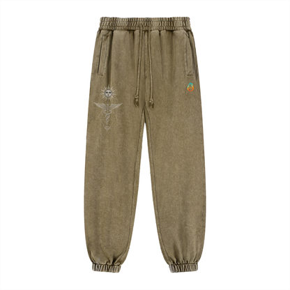 Inner Alchemy - Snow Wash Heavyweight Jogger Sweatpants (NEW)