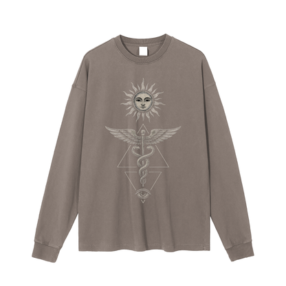 Inner Alchemy - Vintage Washed Long Sleeve T-Shirt