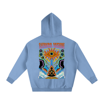 Chakra Vision - Oversize Fleeced Hoodie