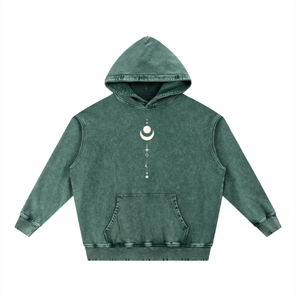 Existential - Snow Wash Hand-Frayed Heavyweight  Hoodie