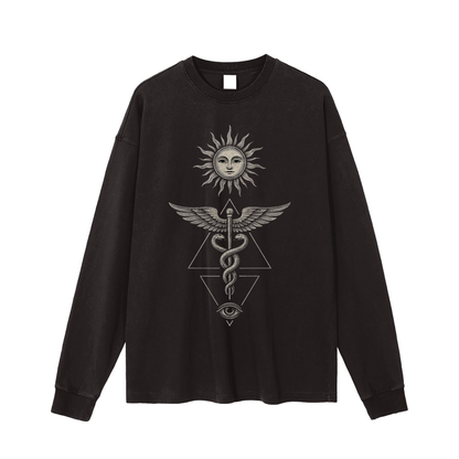 Inner Alchemy - Vintage Washed Long Sleeve T-Shirt