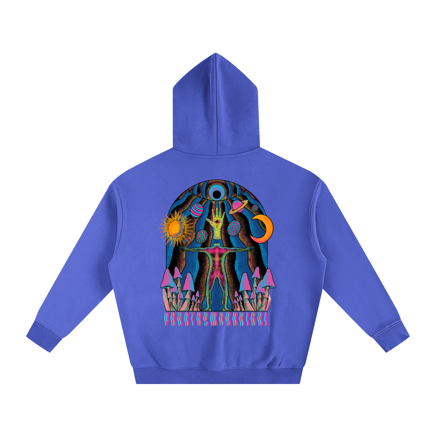 Self Actualized - Oversize Fleeced Hoodie premium oversize fleeced hoodie by Phantasmagorical with ultra soft 350 gsm fleece