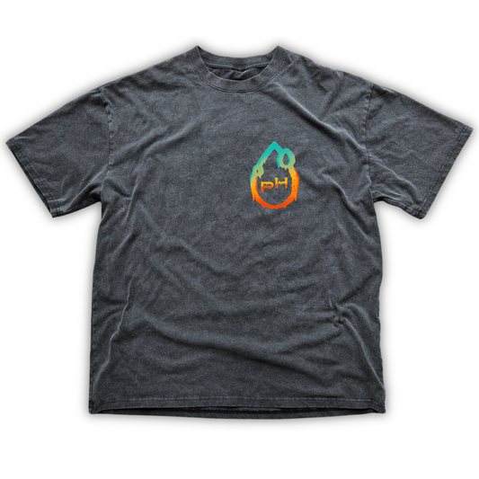 Spaced Out - Fluffy Vintage Heavyweight T-Shirt (Back design)