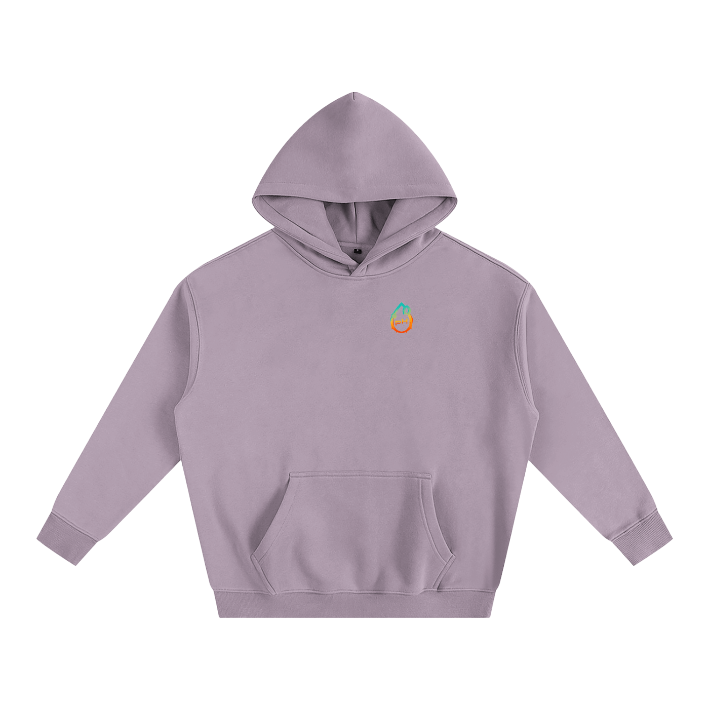 Lunar Enigma - Oversize Fleeced Hoodie