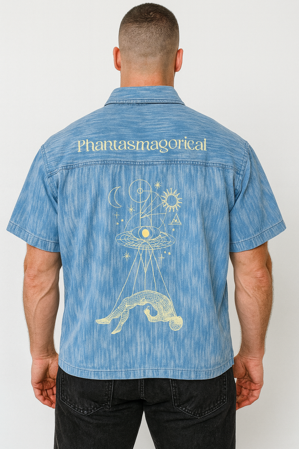 Dimensional Drift - Button Up Short-Sleeve Shirt (NEW)