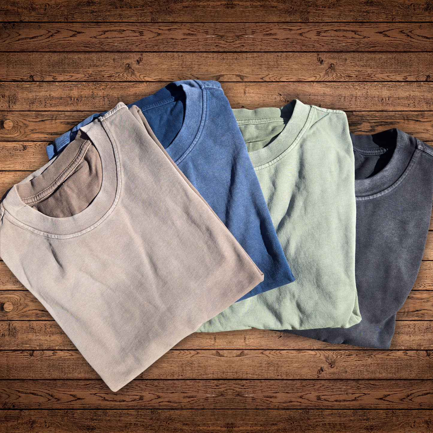 Macrodose - Ultra-Heavyweight Vintage Washed Oversized T-Shirt - 300 GSM