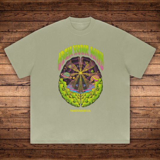 Open Your Mind - Absurdly Heavyweight Relaxed Fit T-shirt (425 GSM)
