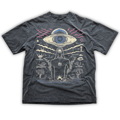 Extraterrestrial - Fluffy Vintage Heavyweight T-Shirt