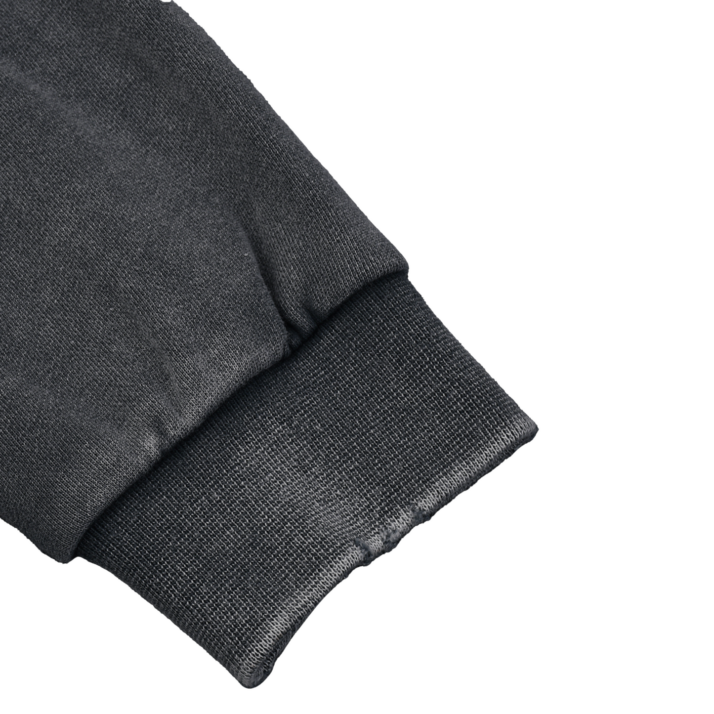 Mystic Maiden - Snow Washed Raw Edge Cropped Sweatshirt