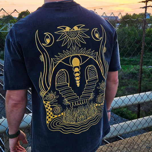 Marshall is 5'10 170 lbs and wearing size Large