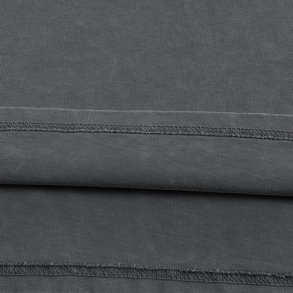 Cosmic Geometry - Snow Washed Oversized Cotton T-Shirt (HOT & NEW)