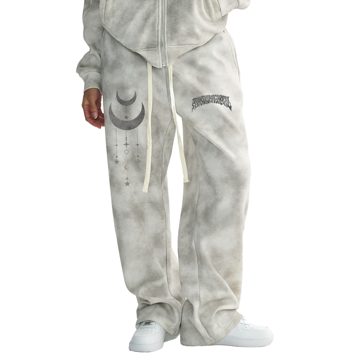 Existential - Dirty Washed Fleece Heavyweight Sweatpants (NEW)