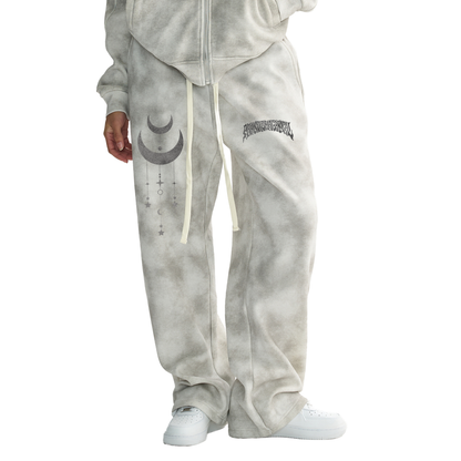 Existential - Dirty Washed Fleece Heavyweight Sweatpants (NEW)