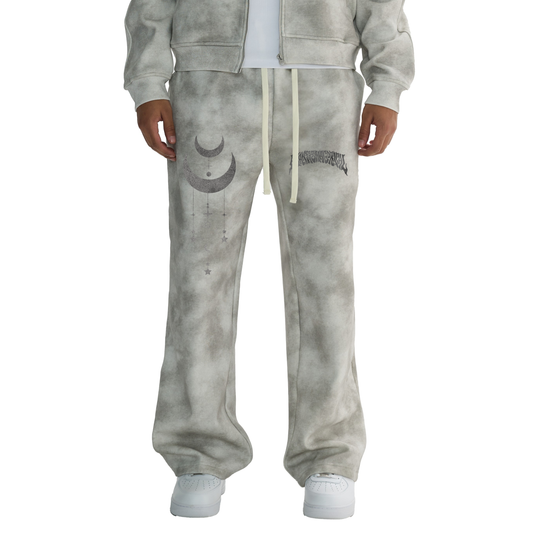 Existential - Dirty Washed Fleece Heavyweight Sweatpants (NEW)