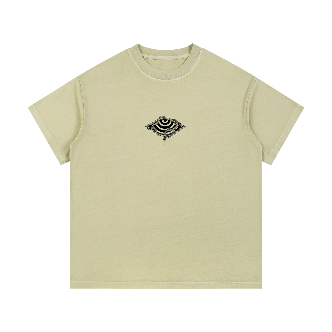 Embrace The Chaos - Vintage Wash Drop Shoulder Cotton T-Shirt (Patakota Collab)