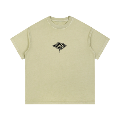 Embrace The Chaos - Vintage Wash Drop Shoulder Cotton T-Shirt (Patakota Collab)